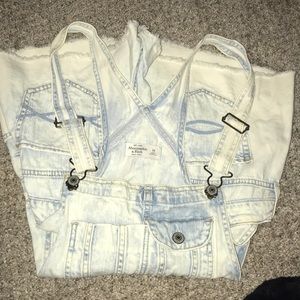 Abercrombie overall shorts